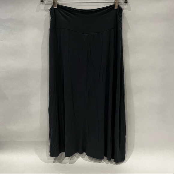 Grey Bobeau Loose Calf Length Skirt NWT - Picture 3 of 3